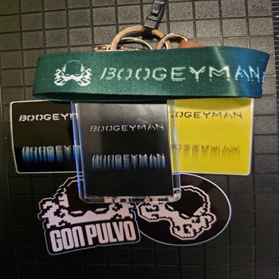 Penance Edition keychain, lanyard, and sticker set